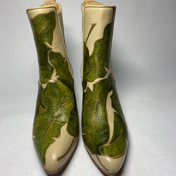 Acne Studios Hand Painted Leaves Chelsea - Picture 5 of 6